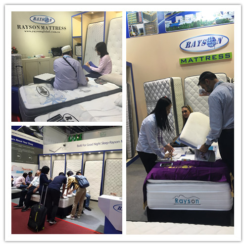 فندق Euro Top Pocket Spring Mattress Hybrid Memory Foam 8